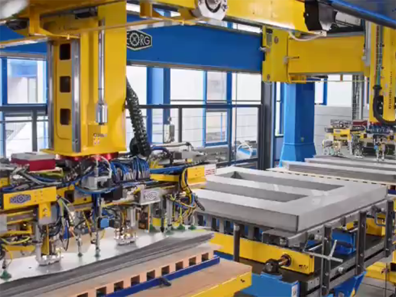 軍工企業(yè)合作的重負載桁架機械手