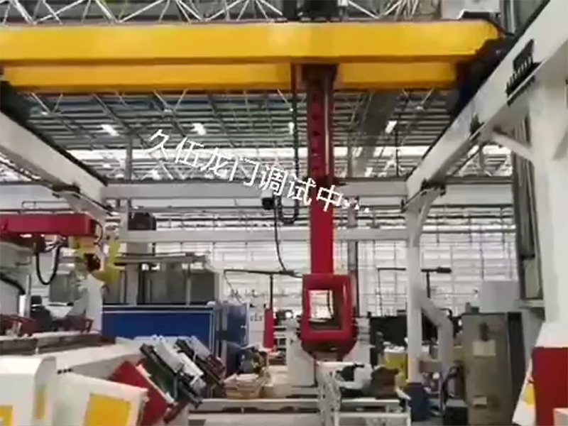 三一重工合作的龍門桁架